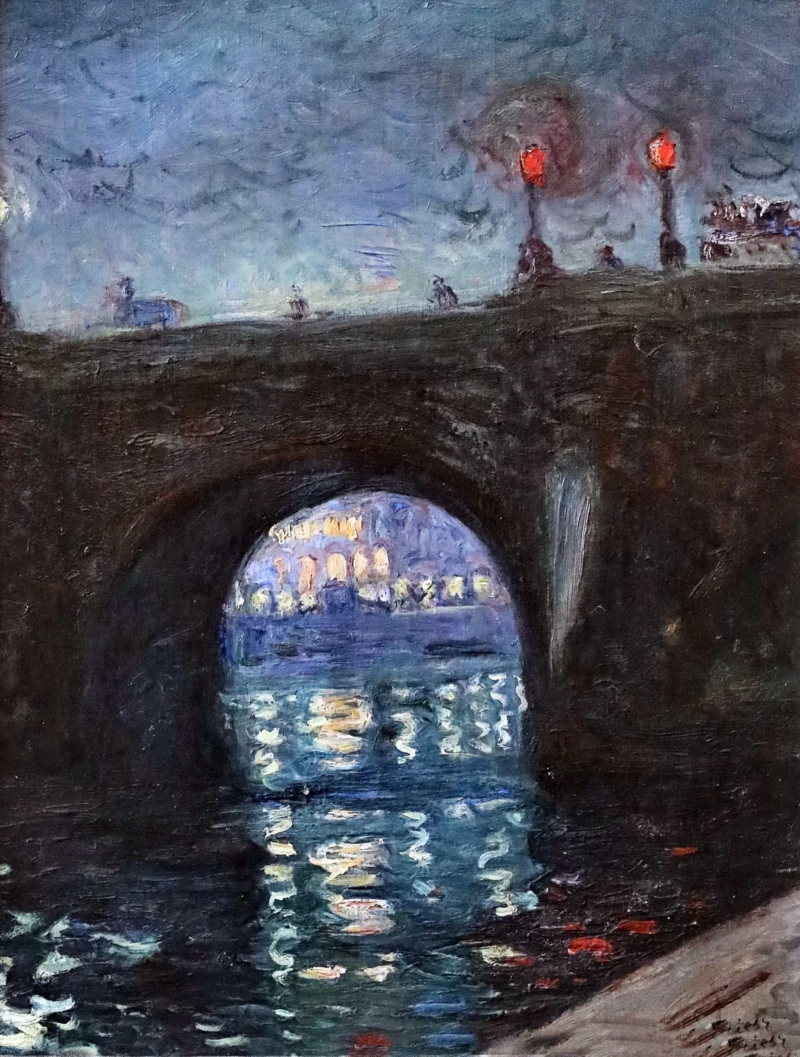Parigi, Il Pont Neuf di notte, 1903